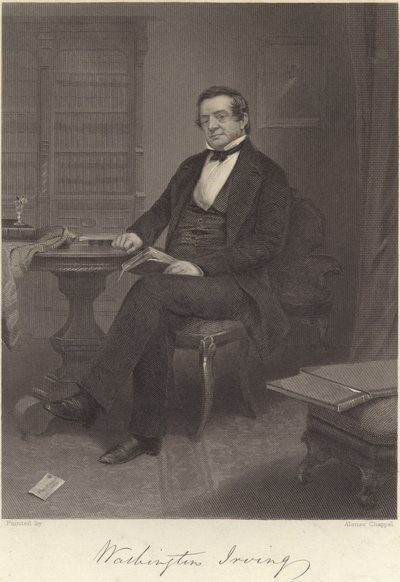 Washington Irving von Alonzo Chappel